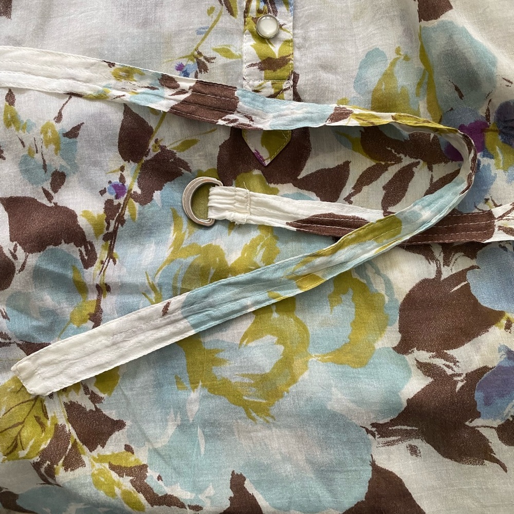Coldwater Creek Multicolor Floral Blouse - Picture 8 of 8